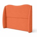 Ver imagem 2 de Cabeceira Cama Box Casal Margarida Orgânica no Box Madeira Maciça Suede Terracota
