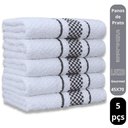 Ver imagem 2 de Kit 5 Pano de Prato Super Luxo Atoalhado Premium Gourmet Beka - Preto