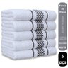 Kit 5 Pano de Prato Super Luxo Atoalhado Premium Gourmet Beka - Preto - 2