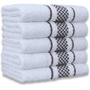 Ver imagem 1 de Kit 5 Pano de Prato Super Luxo Atoalhado Premium Gourmet Beka - Preto