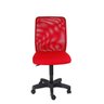 Cadeira Giratória Executiva Tela Sem Braços - Tela Vermelha - 2