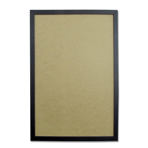 Moldura Quadro A4 21x30cm Diploma Certificado Foto sem Vidro Empório do Adesivo Moldura Preta 03 Uni