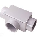 Ver imagem 1 de Condulete Fixo "t" 3/4" com Tampa / com Rosca Npt / com Pintura Eletrostática a Pó Tramontina