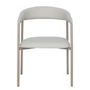 Ver imagem 2 de Cadeira Chamonix Base Champagne - Pu Nude