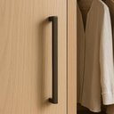 Ver imagem 4 de Kit 10 Puxadores Alça 256mm Retos Bronze Móveis Oeiras Torralba Cômoda Guarda-roupa