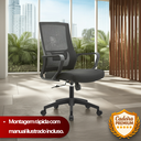 Ver imagem 7 de Cadeira de Escritório Diretor Crown - Preta