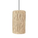 Ver imagem 2 de Luminaria Pendente Milão Sisal Palha Canhão Estilo Retro