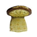 Ver imagem 4 de Cadeira Medalhão Maciça Imbuia C Bronze Tecido Nobre Damasco Cintilante