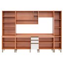 Ver imagem 6 de Kit Cozinha Completa 6 Peças Thela Macadâmia (2aéreos+2balcões+1paneleiro) Czc26 Freijo/grafite