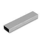Ver imagem 2 de Tubo Metalon Retangular - 40mm X 20mm - Polido - 50cm