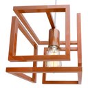 Ver imagem 3 de Kit 2 Pendente Infinity Poptem Cubo Aluminio Cobre Luminária Lustre 20cm Sala