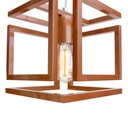 Ver imagem 6 de Kit 2 Pendente Infinity Poptem Cubo Aluminio Cobre Luminária Lustre 20cm Sala