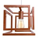 Ver imagem 2 de Kit 2 Pendente Infinity Poptem Cubo Aluminio Cobre Luminária Lustre 20cm Sala