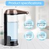 Secura Dispensador Automático de Sabão Líquido 17oz com Controle de Volume (cobre Antigo) - 7