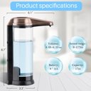 Ver imagem 7 de Secura Dispensador Automático de Sabão Líquido 17oz com Controle de Volume (cobre Antigo)