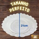 Ver imagem 3 de Conjunto de Pratos de Festa em Vidro 5 Unidade Relevo Elegante para Sobremesas