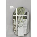 Ver imagem 6 de Espelho Lapidado Oval Iluminado com led quente - 50x80cm