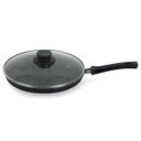 Ver imagem 1 de Frigideira Antiaderente para 4 Ovos com Tampa de Vidro 27cm Gourmet Multiflon