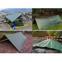 Ver imagem 5 de Lona Plástica Verde Impermeável 300 Micras Multiuso 4x5 / 5x4