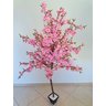 Planta Artificial Árvore Cerejeira Sakura Estilé 1,60 Metros de Altura - 1
