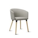 Ver imagem 5 de Poltrona PIX Estofada com Pés Palito Gupe Decor Creme