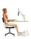 Ver imagem 6 de Apoio Descanso Base Suporte Ergonômico Para Os Pés - Preto