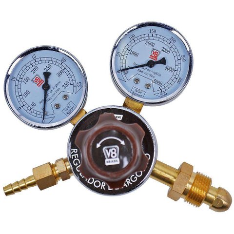 Regulador De Pressão Argônio - V8 Brasil