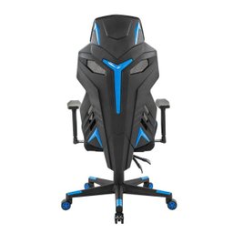 Cadeira de Escritório Pro Gamer Z Azul e Preta - 4