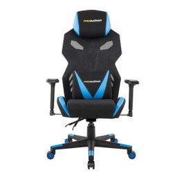 Cadeira de Escritório Pro Gamer Z Azul e Preta - 2
