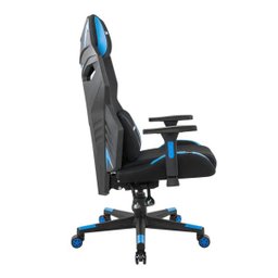 Cadeira de Escritório Pro Gamer Z Azul e Preta - 3