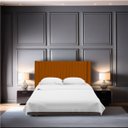 Ver imagem 2 de Cabeceira Casal King Size Estofada para Cama Box Alicia Veludo Ateliê do Conforto Cabeceira Casal Ki