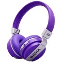 Ver imagem 1 de Fone de Ouvido Bluetooth Roxo Cartão Sd Headphone Sem Fio Rádio Macio Vc71L Vicini - Lilás