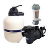 Kit Filtro Para Piscina V30 + Bomba 1/3cv Veico + Dosador De Cloro - 110V/220V (Bivolt) - 1