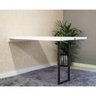Mesa Dobrável Retrátil de Parede 120x75 Branco - 9
