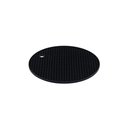 Ver imagem 2 de Descanso de Panela Silicone Suporte Redondo Preto 2un