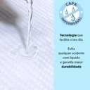 Ver imagem 5 de Colchonete para Carrinho de Bebê Moisés Infantil Baby Antialérgico Impermeável 29x73x4cm BF Colchões