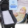 Colchonete para Carrinho de Bebê Moisés Infantil Baby Antialérgico Impermeável 29x73x4cm BF Colchões - 3