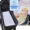 Ver imagem 3 de Colchonete para Carrinho de Bebê Moisés Infantil Baby Antialérgico Impermeável 29x73x4cm BF Colchões