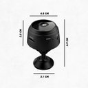 Ver imagem 7 de Mini Câmera Espiã A9 Wifi com Sensor e Visão Noturna