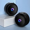 Ver imagem 2 de Mini Câmera Espiã A9 Wifi com Sensor e Visão Noturna