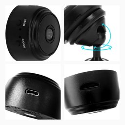 Mini Câmera Espiã A9 Wifi com Sensor e Visão Noturna - 4