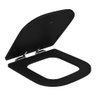 Assento de Poliéster Slow Close Piano Ébano Fosco Cromado - Ap.337.94 - 2