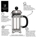 Ver imagem 5 de Cafeteira Prensa Frances Inox
