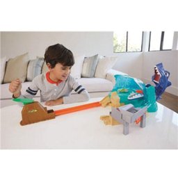 Hot Wheels Pista Batalha na Praia do Tubarao Mattel Fnb21 - 2