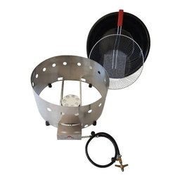 TACHO A GÁS PARA FRITURA - 14 LITROS - PR-14 G - PROGÁS - 4