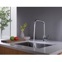 Ver imagem 4 de Torneira Inox Escovado Cozinha Monocomando Mesa Kitchen Doan ME15S