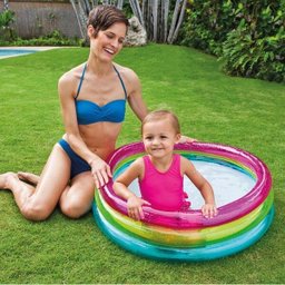 Piscina Inflável Arco-íris 68 Litros - Intex - 2