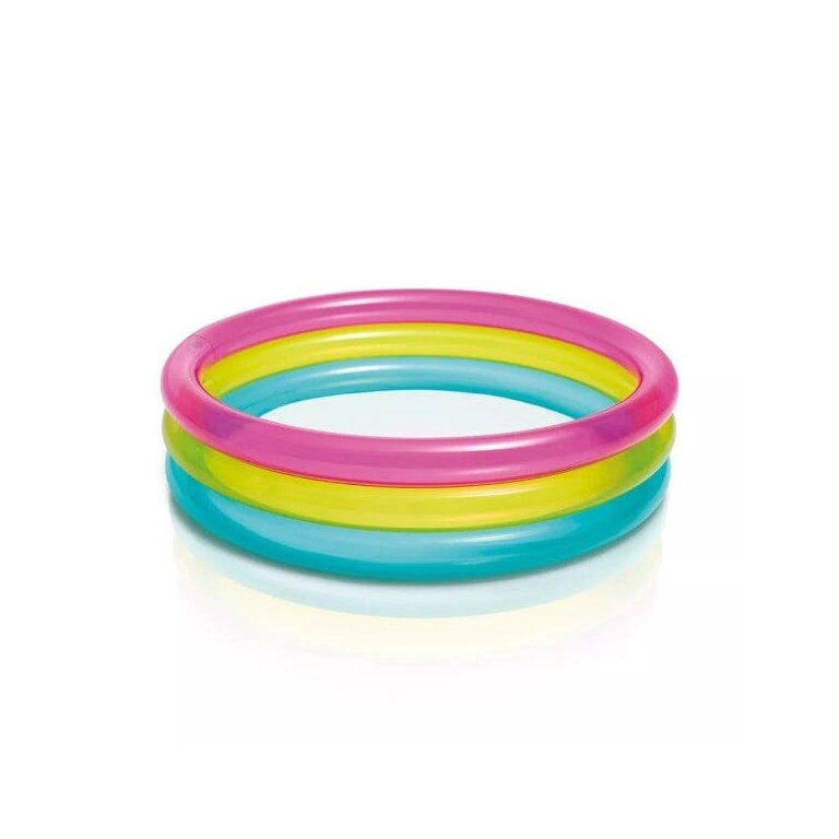 Piscina Inflável Arco-íris 68 Litros - Intex