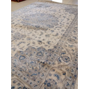 Ver imagem 4 de Tapete Sala Nain Blue 1,50x2,00M Industrializado Estilo Persa Bege