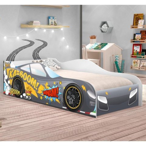 Mini Cama Ursinho Patrulheiro com Colchão